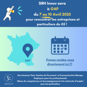 SRH Innov sera à Gap du 7 au 10 avril 2025
